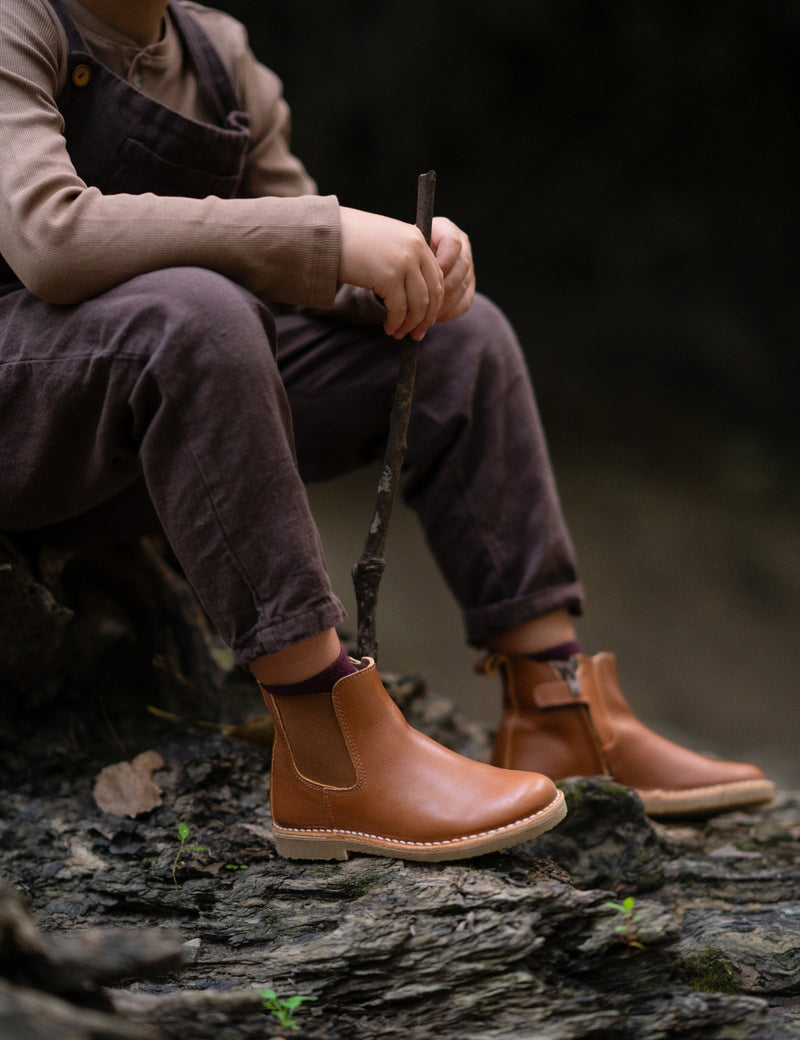 Petit Nord Ankle Boot Boots Cognac 002