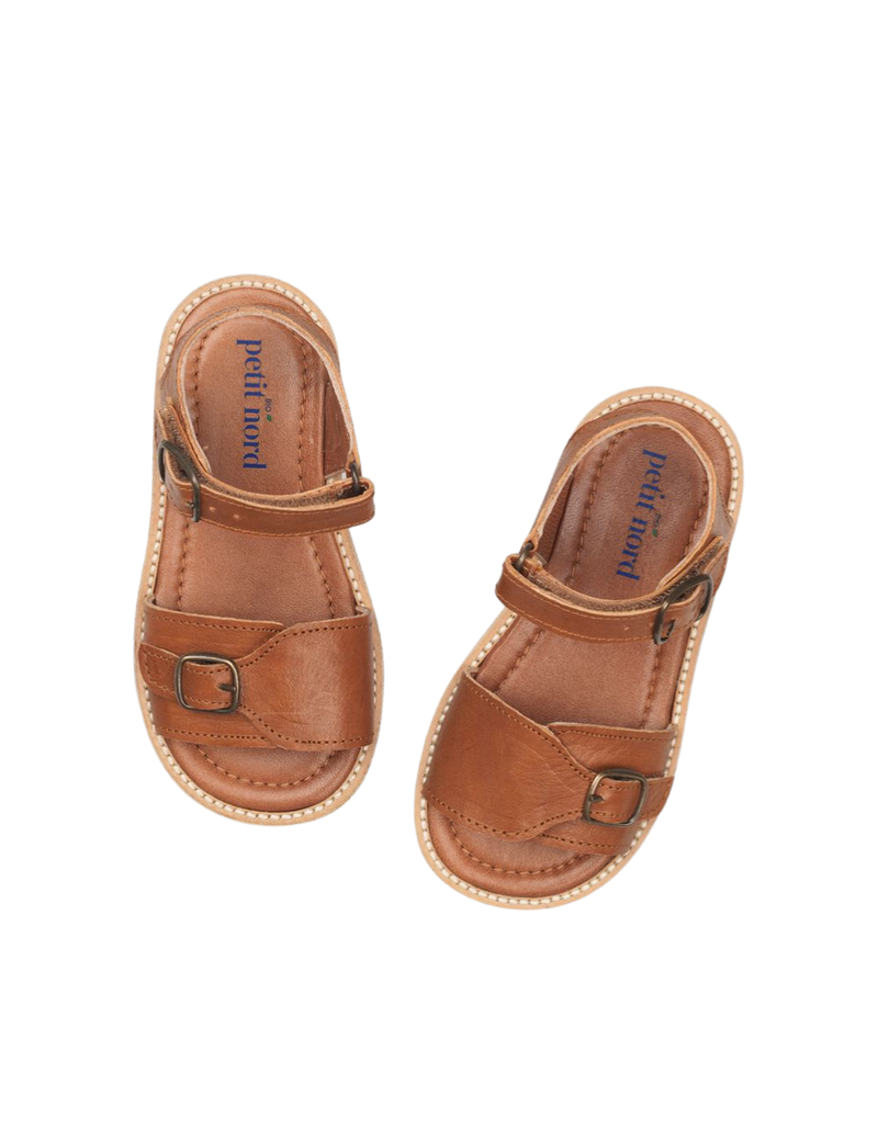 Petit Nord Buckle Sandal Sandals Cognac 002