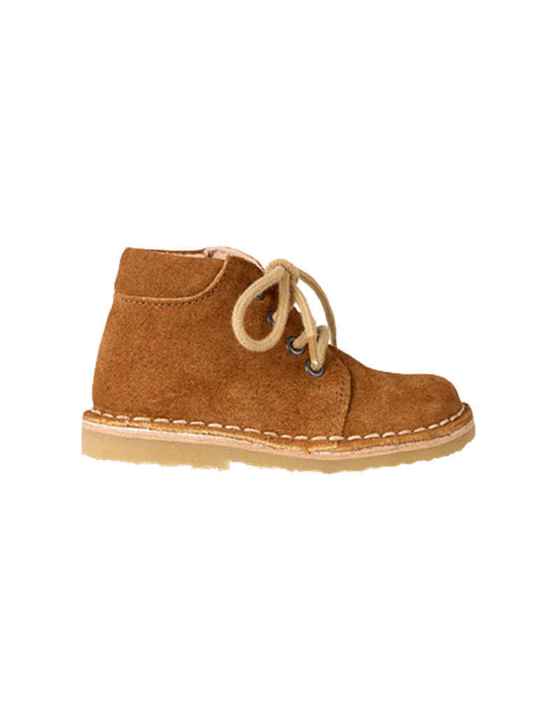 Petit Nord Classic Boot Low Boot Shoes Chestnut Suede 155