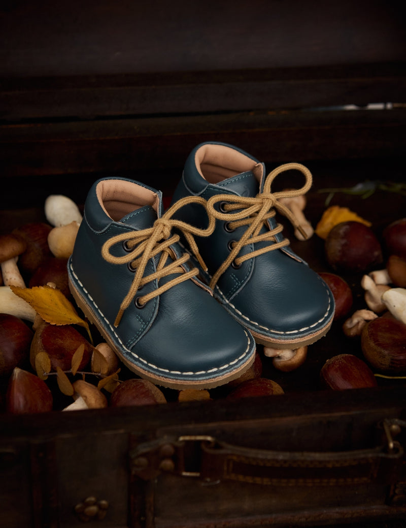 Petit Nord Classic Boot Low Boot Shoes Teal 151