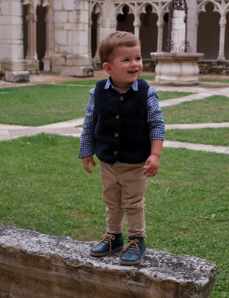 Petit Nord Classic Boot Low Boot Shoes Teal 151