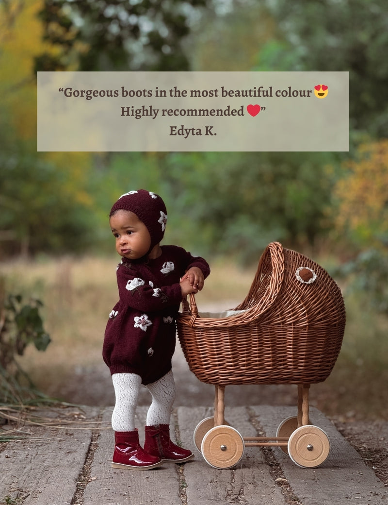 Petit Nord Emma Boot Boots Cherry Patent 104