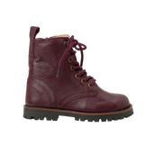 Lace-up Boot - Plum