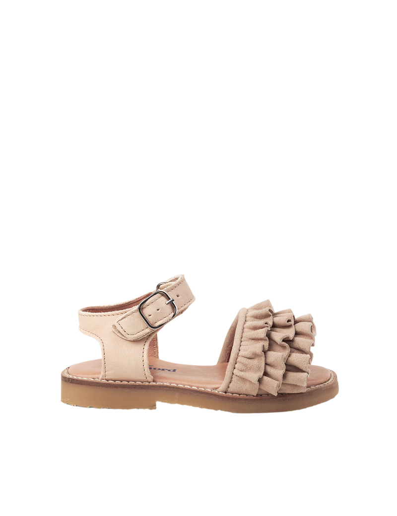Petit Nord Ruffles Sandal Sandals Cream 052