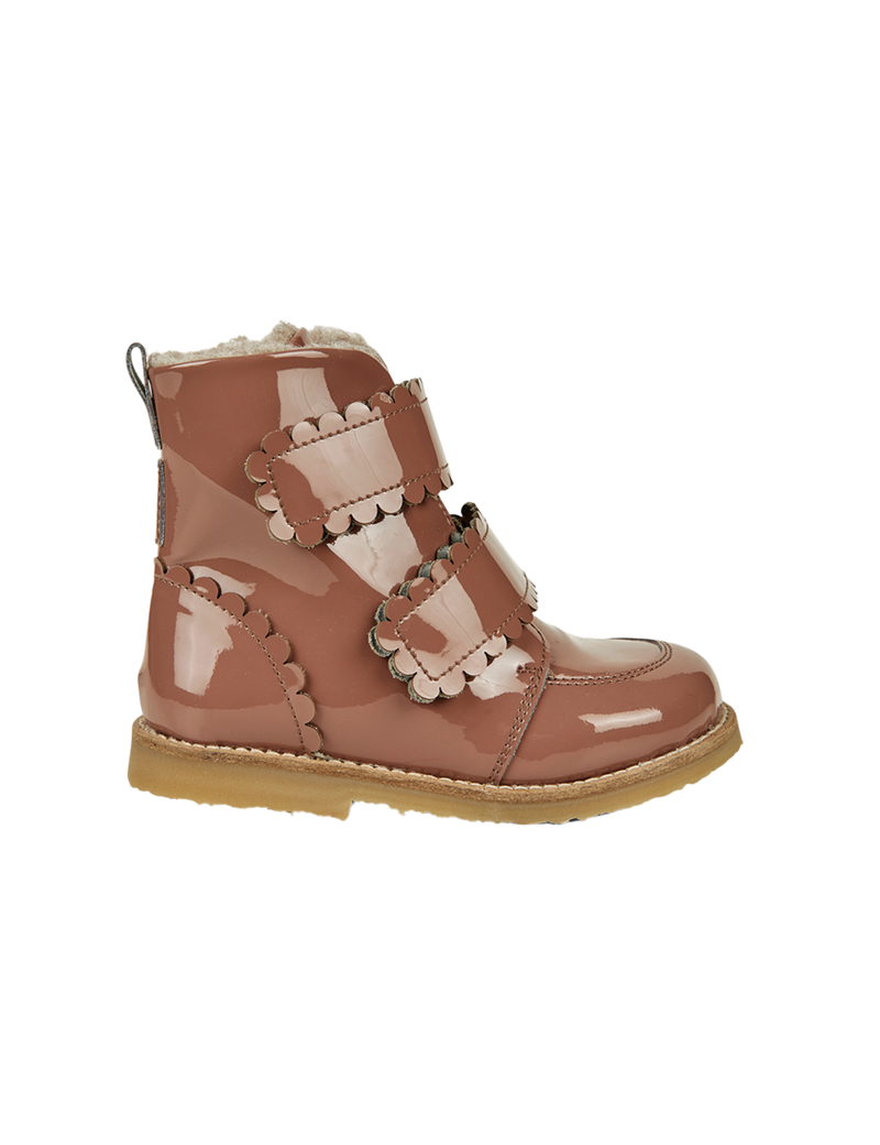 Petit Nord Scallop Winter Boot Winter Boots Rose Clay Patent 091