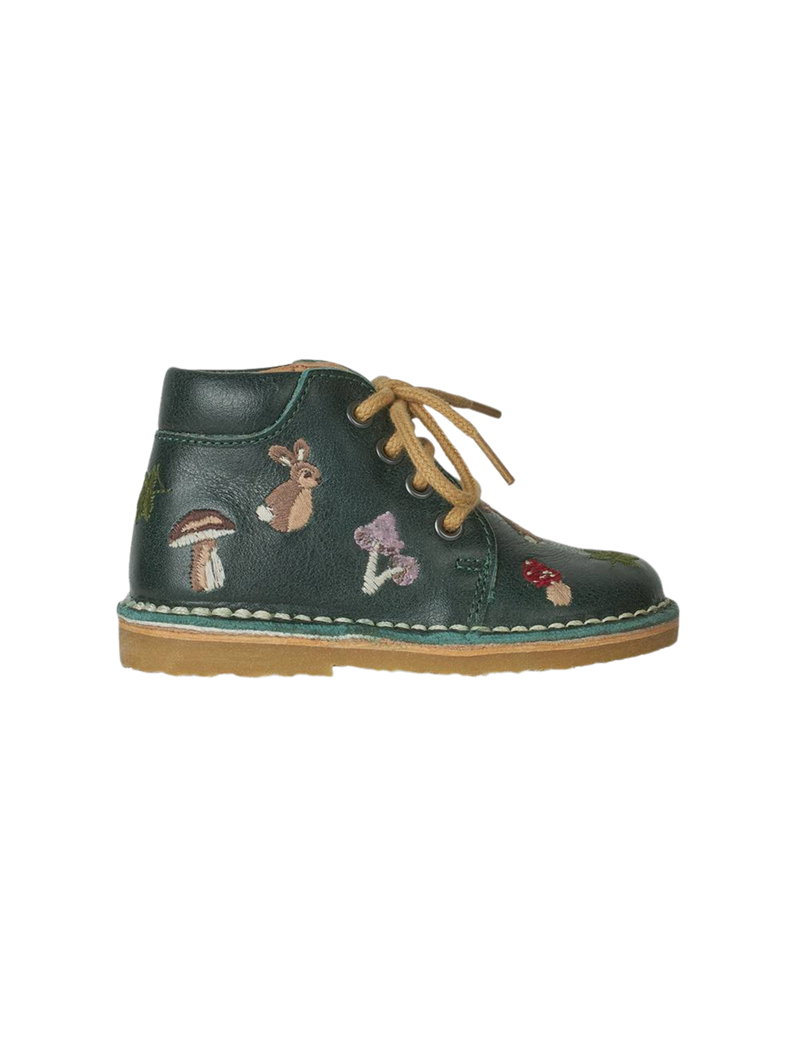 Petit Nord Woodland Classic Boot Low Boot Shoes Kale 068