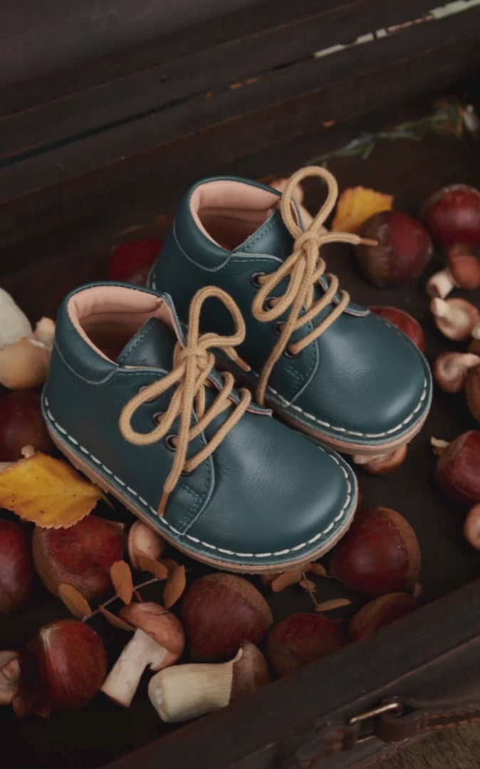 Petit Nord Classic Boot Low Boot Shoes Teal 151