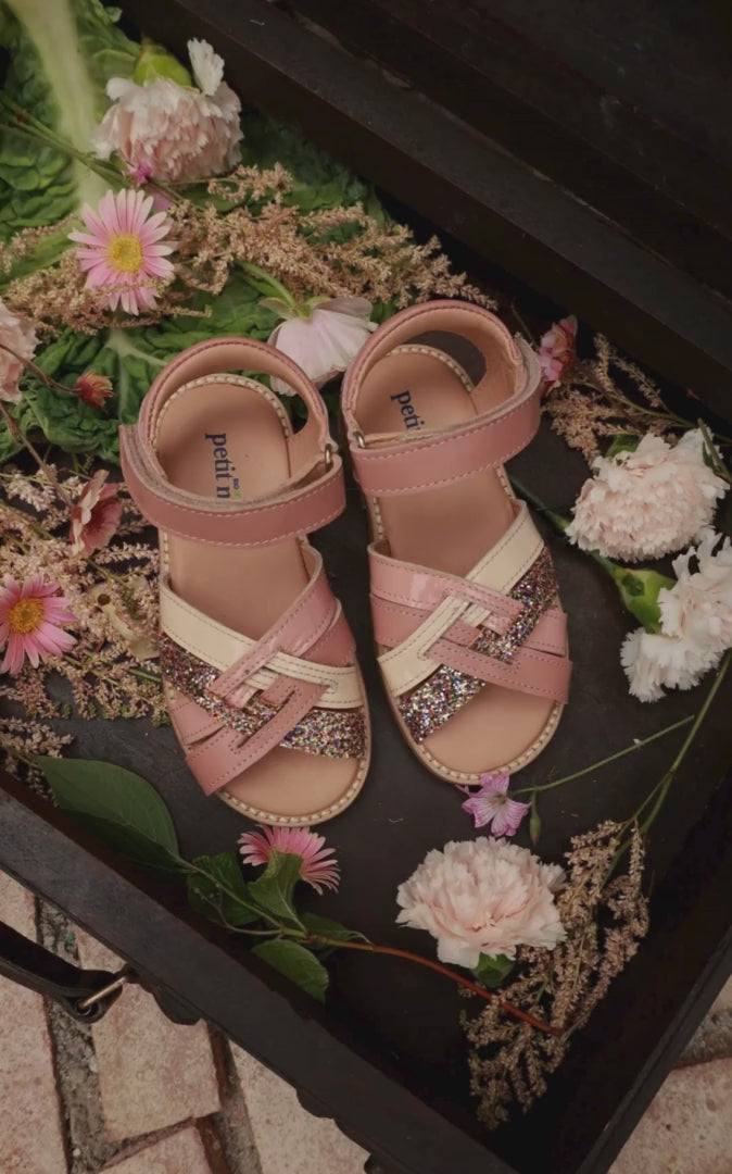 Petit Nord Evy Sandal Sandals Color Block Unicorn 129
