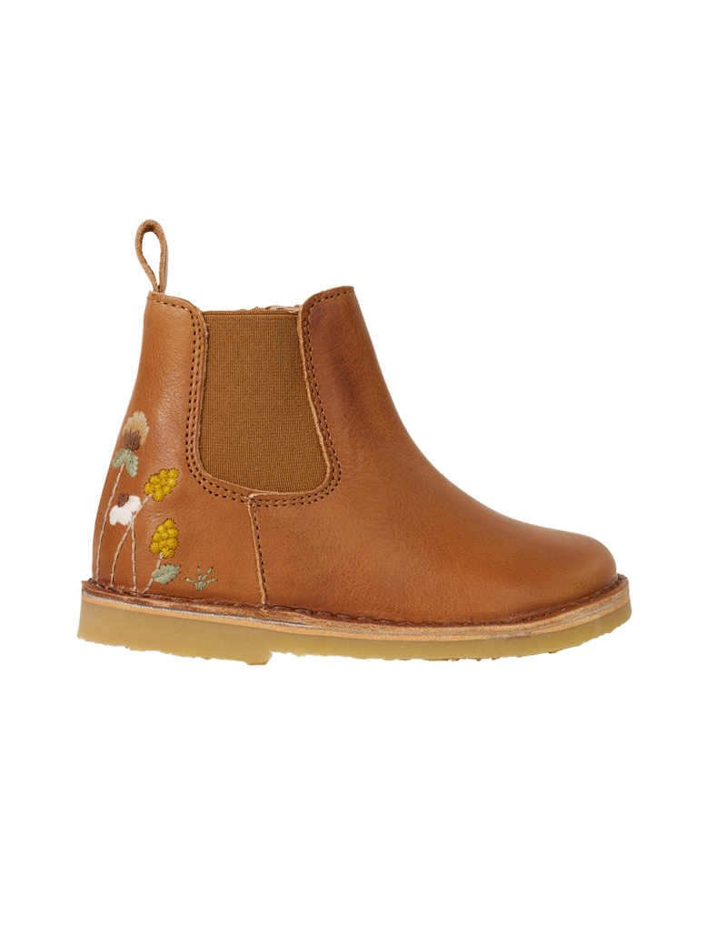 Petit Nord Wildflower Ankle Boot Boots Cognac 002